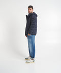 Bomber Imbottito in Primaloft® 'Brando SJN 01' #blu