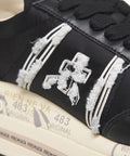 Sneakers con plateau 'Beth' #nero