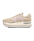 Sneakers con plateau 'Beth' #beige