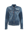 Giacca denim #blu