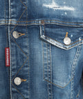 Giacca denim #blu