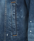 Giacca denim #blu