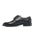 Scarpe stringate in pelle spazzolata #nero