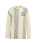 Maglione in misto alpaca 'Charvi' #bianco