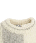 Maglione in misto alpaca 'Charvi' #bianco