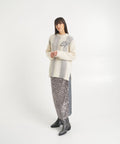 Maglione in misto alpaca 'Charvi' #bianco