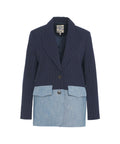 Blazer monopetto 'Barba' #blu