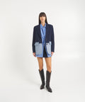 Blazer monopetto 'Barba' #blu