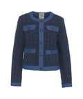 Giacca in boucle 'Beate' #blu