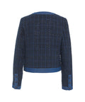 Giacca in boucle 'Beate' #blu