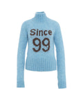 Maglione in misto alpaca 'Celena' #blu