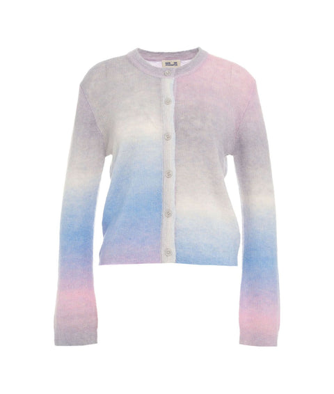 Cardigan traforato 'Charly' #blu