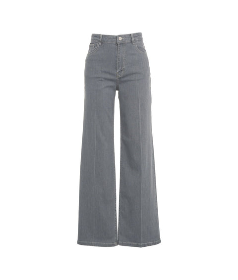 High-rise Jeans 'Nini' #grigio