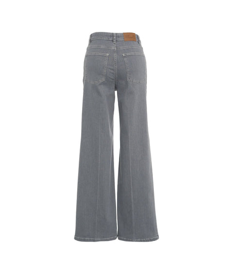 High-rise Jeans 'Nini' #grigio