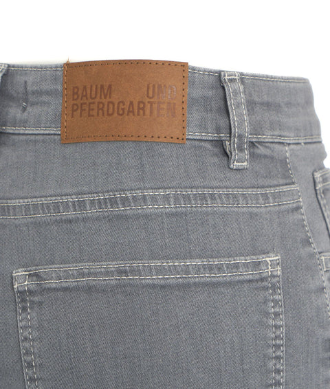 High-rise Jeans 'Nini' #grigio