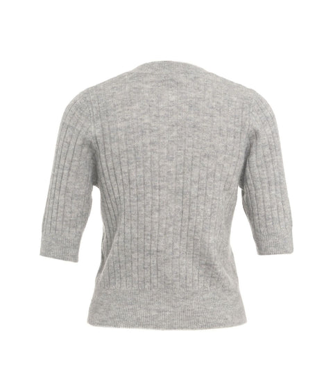 Cardigan in maglia 'Cathia' #grigio