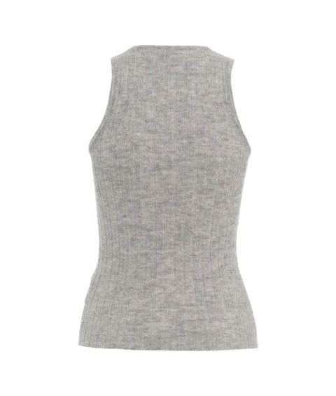 Top in maglia 'Chaia' #grigio