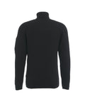 Maglione a coste #nero