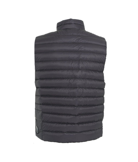 Gilet in piuma d'oca trapuntato #nero