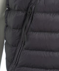 Gilet in piuma d'oca trapuntato #nero