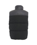 Gilet cargo trapuntato #nero