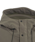 Parka in softshell #oliva