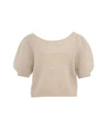 Cardigan in maglia 'Harper' #beige