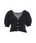 Cardigan in maglia 'Harper' #nero