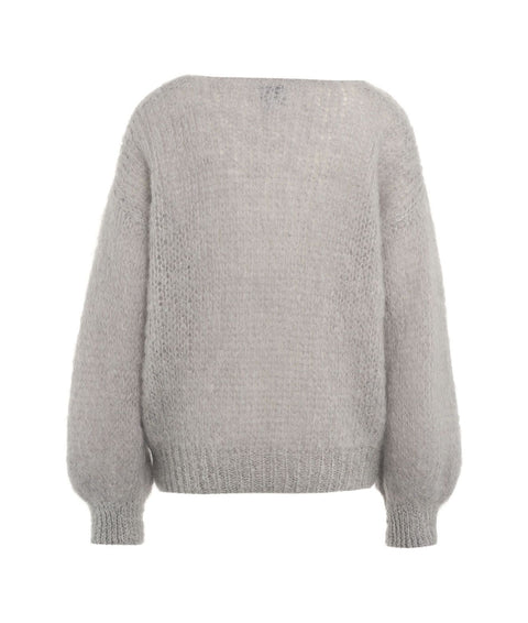 Maglione in Mohair 'Milana' #grigio