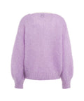 Maglione in Mohair 'Milana' #viola