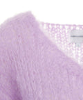 Maglione in Mohair 'Milana' #viola