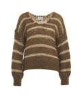 Maglione in Mohair e Lurex 'Katie' #marrone