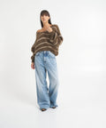 Maglione in Mohair e Lurex 'Katie' #marrone