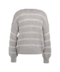 Maglione in Mohair e Lurex 'Katie' #grigio