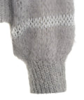 Maglione in Mohair e Lurex 'Katie' #grigio