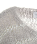 Maglione in Mohair e Lurex 'Katie' #grigio