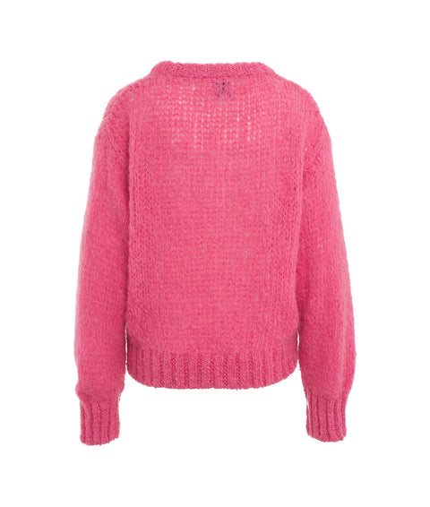 Maglione in Alpaca 'Leonnie' #pink