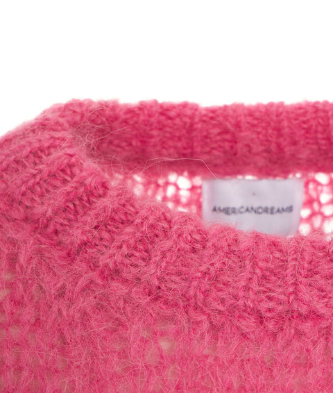 Maglione in Alpaca 'Leonnie' #pink