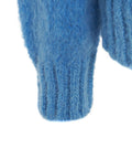 Maglione in Alpaca 'Leonnie' #blu