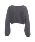 Cardigan in maglia 'Cornelia' #grigio