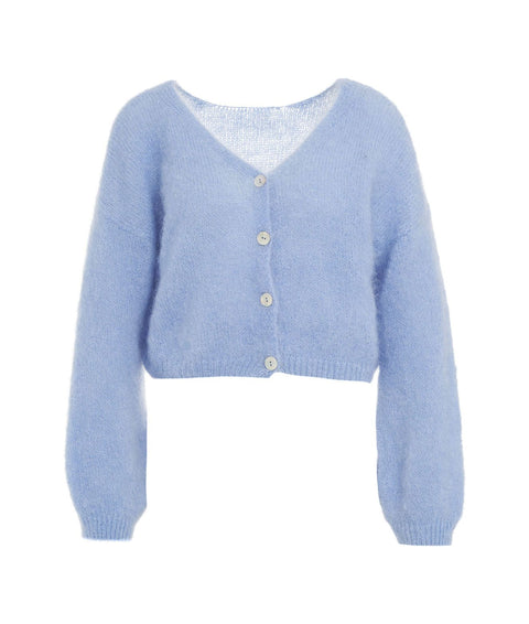 Cardigan in maglia 'Cornelia' #blu