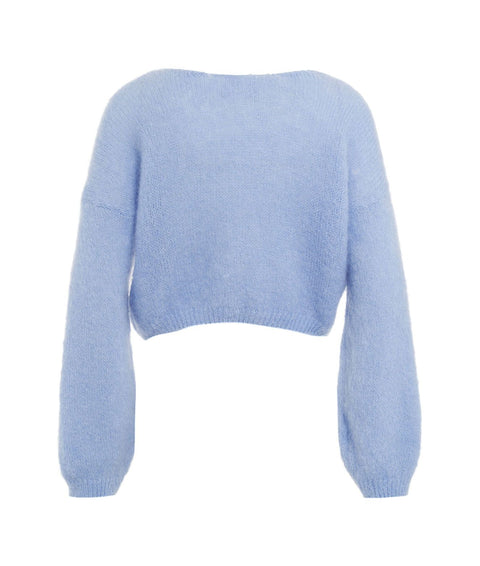 Cardigan in maglia 'Cornelia' #blu