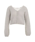 Cardigan in maglia 'Cornelia' #grigio