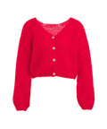 Cardigan in maglia 'Cornelia' #rosso