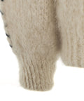 Maglione in Mohair #beige