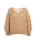 Maglione in Mohair #marrone