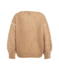 Maglione in Mohair #marrone