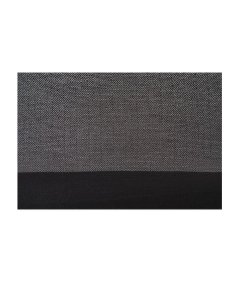 Sciarpa jacquard #nero