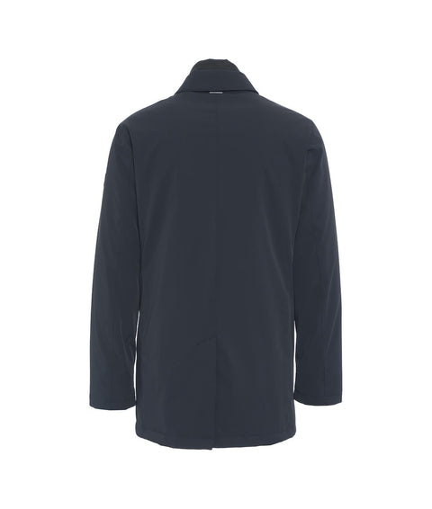 Cappotto Mackintosh imbottito 'Akkaido' #blu