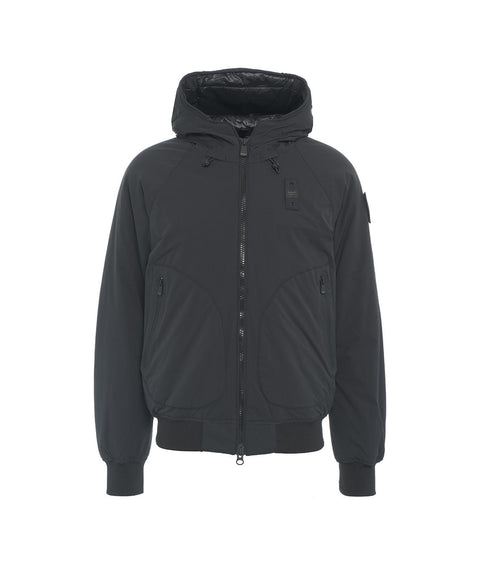 Giacca softshell imbottita #nero